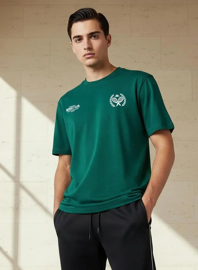 كابا Kappa Men Graphic Print T-shirt